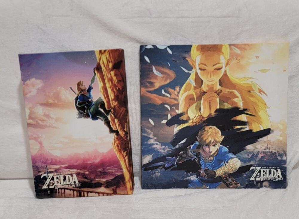Legend Of Zelda Luminart – Breath of the Wild Nintendo Light-Up Canvas PAIR